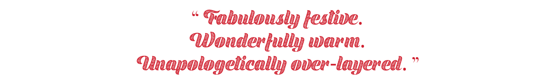 Advent calendar quote